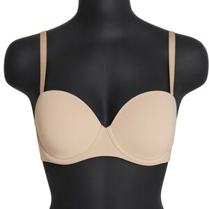 Calvin Klein Push-up Strapless Bra Shade Bare 32C